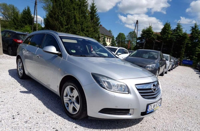 Opel Insignia cena 26900 przebieg: 208000, rok produkcji 2009 z Ząbkowice Śląskie małe 529